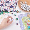 WEBEEDY 50 Sets Easter Button Stud Earring Making Kit, Earring