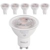GEPLAD 6-Pack GU10 LED Bulb Dimmable, 3000K Soft White GU10