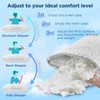 SUPA MODERN Cooling Bed Pillows for Sleeping 1 Pack Small