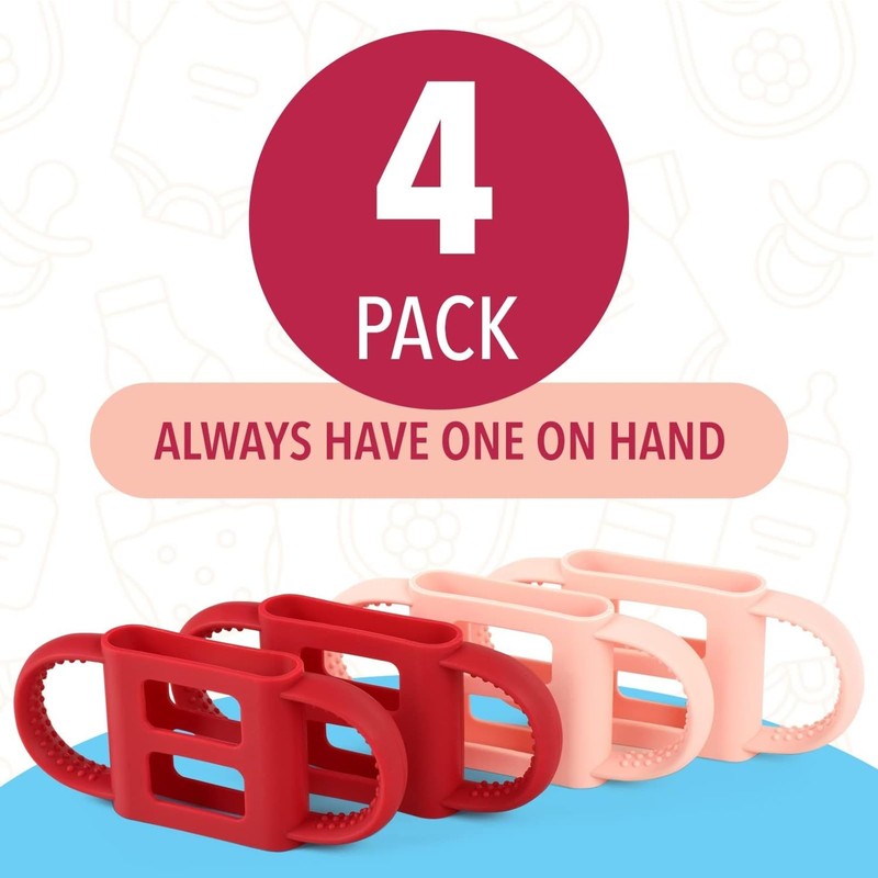 Impresa Baby Bottle Grips - Compatible with Dr. Brown Baby