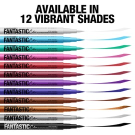 Beauty Searcher 12 Colors Matte Liquid Eyeliner Set, Ultra Precision, Quick Drying, Smooth Glide, Smudgeproof, Waterproof Pigmented Liquid Eyeliner Makeup Gift Set