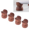 4PCS HiFi Speaker Cable Wire Bracket Wooden Shockproof Insulation HiFi