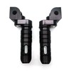 MZS Motorcycle Foot Pegs, Front Rider Footpegs Footrest Rest Pedal