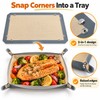 Reusable Silicone Baking Mat for Oven Cooking – Nonstick 2-in-1