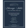 Saloniture 3-Piece Microfiber Massage Table Sheet Set - Premium Facial