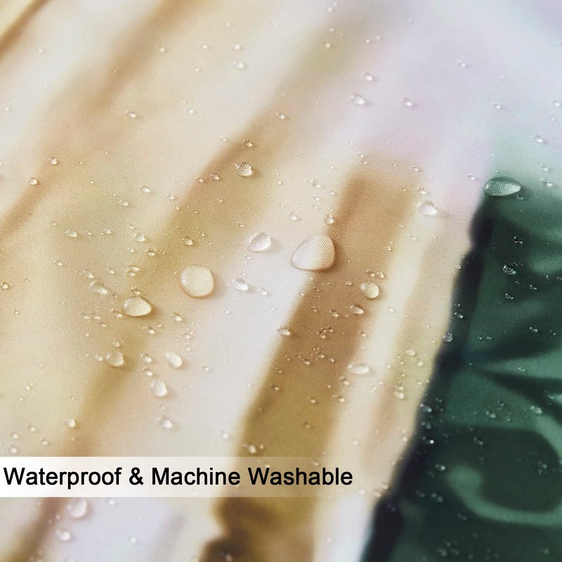 Famiffty Dog Shower Curtain,Funny Shower Curtains 72Wx72L Inch Dachshund Shower