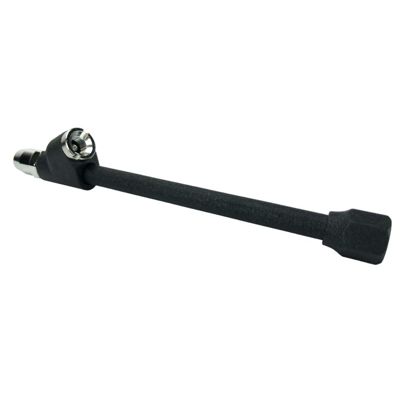 HALTEC CH-350-LO Black Reverse Tilt Dual Foot Lock On Air