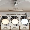 VAGIZM Ceiling Fan 52'' with Light: Modern Remote Control Fans