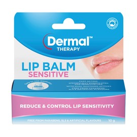Dermal Therapy Lip Balm Sensitive | Designed to Hydrate & Soften Severely Dry Lips | 10g