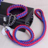 DOTEYAYP Heavy Duty Nylon Dog Collar Leash Set 8 Strand
