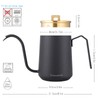 Easyworkz Gooseneck Pour Over Coffee Kettle 600ml Stainless Steel Hand