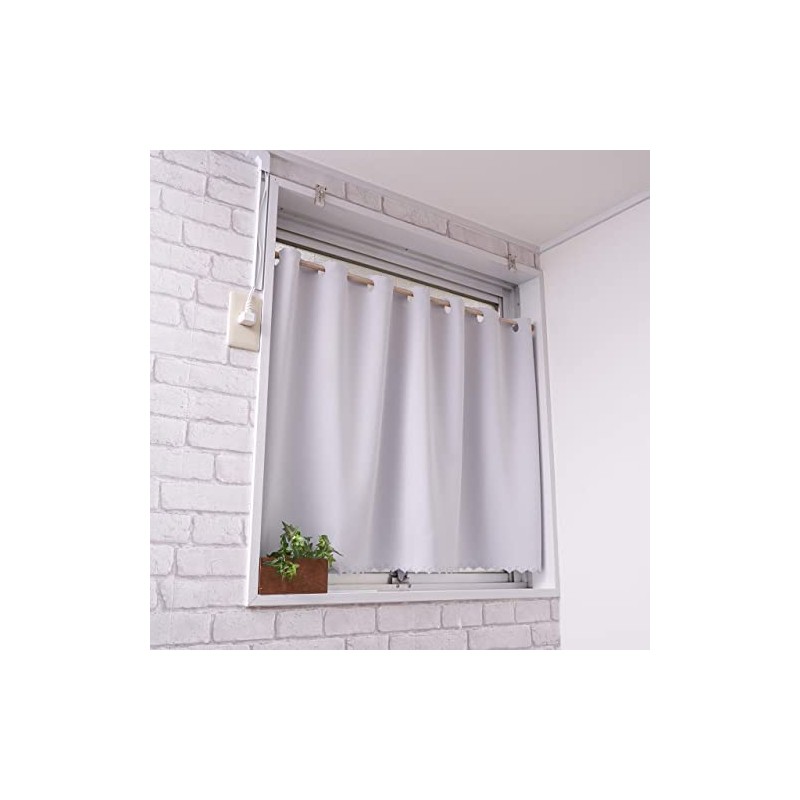 [Cloth Shop Clothya] Cafe Curtain, For Small Windows, Thermal Insulation,