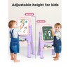 YOHOOLYO Kids Easel Standing Art Easel for Kids, Double Sided