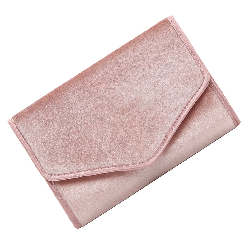 Travel Jewelry Case Foldable Portable Stain Proof Waterproof Gold Pattern