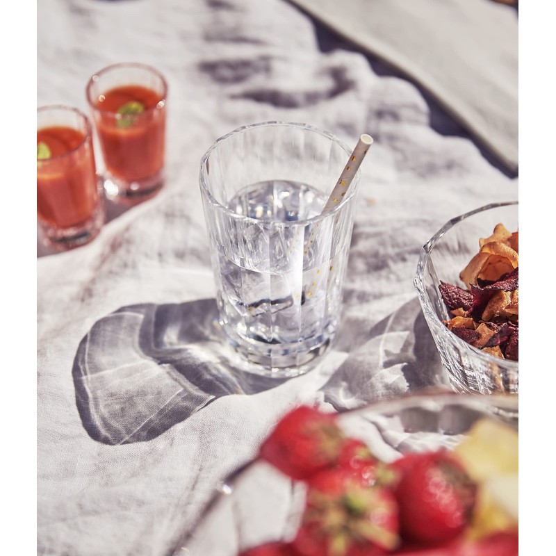 Cristal D'Arques Macassar 12 Ounce Highball Glass, Set of 4