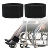 2 Pack Wheelchair Leg Strap,Calf & Seat Belt Restraints,Wheelchair Seat