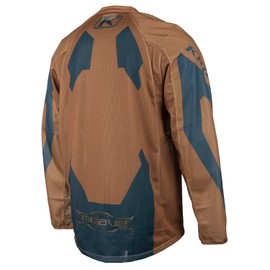 KLIM Men's Mojave Off-Road Motorcycle Jersey Size 2XL - Quest Golden Brown - Petrol