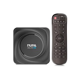 RUPA Android TV Box, Smart Android 11.0 TV BOX 2GB RAM 16GB ROM RK3566 Quad-Core Cortex-A53 CPU Support 2.4G/5G WiFi BT 4.0 USB 3.0 10/100M Ethernet 3D 4K HD Media Box