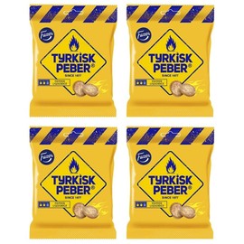 Fazer Tyrkisk Peber Liquorice Candy 4 Packs of 120g 16.8oz