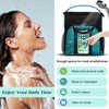 Portable Shower Caddy College Tote Bag, Quick Dry Hanging Toiletry