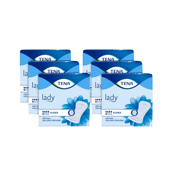 TENA Lady Super Liners 6x30 pcs
