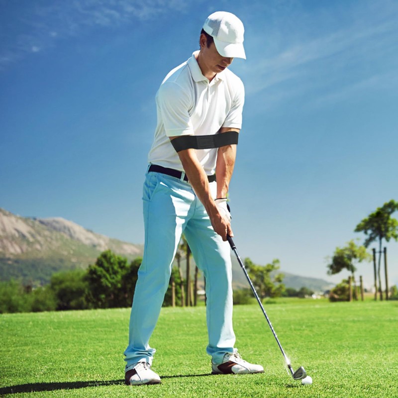 FORETOGO 3 Pcs Golf Connection Band,35×7cm Golf Swing Band Professional