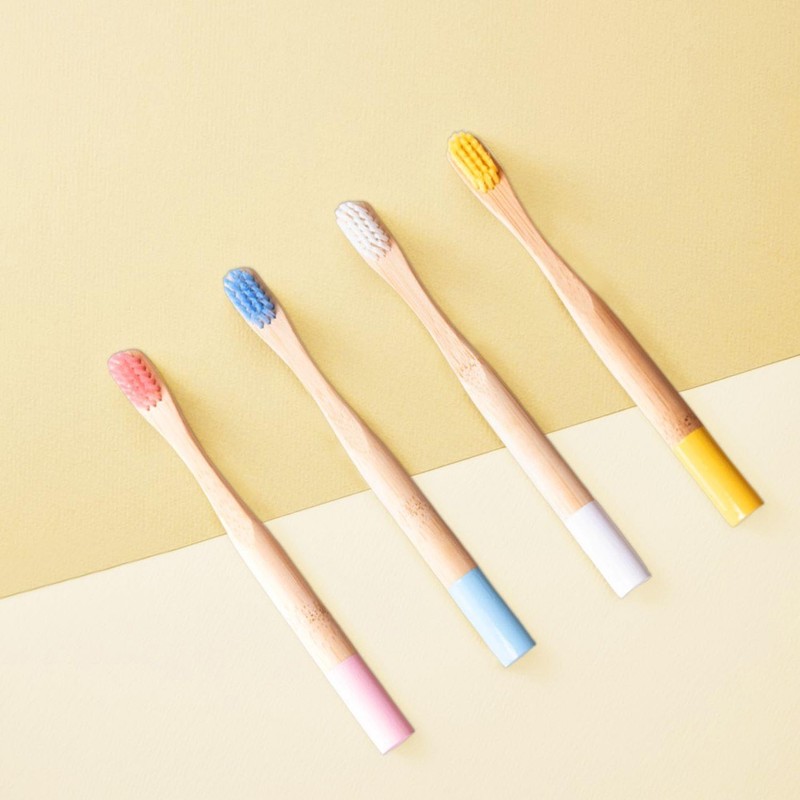 8 Pieces Wooden Handle Toothbrushes, Children's Toothbrushes, Simple Toothbrushes, Tooth