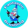 144 Brilliant Brushing 30mm School Reward Stickers for Dentist, Clean