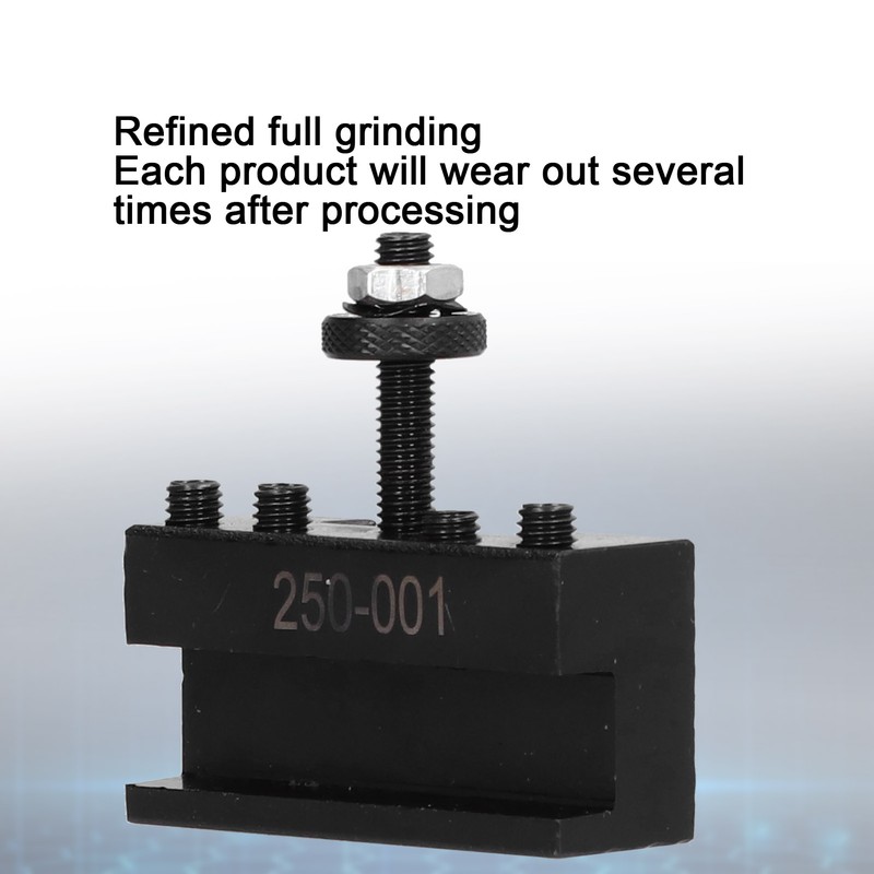 2Pcs Tool Post Holder Turinng Facing Boring Piston Wedge Hardware