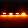 GTINTHEBOX 4pcs Amber Lens Grill Lights Amber LED for 2016