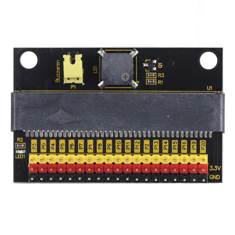 For Micro:bit IO Expansion Board Teaching Programming Horizontal Adapter Board