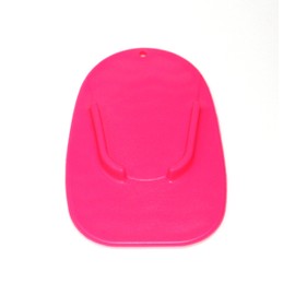 Pink Motorcycle Kickstand Plate | Kick Stand Plate Pad Base For Motorcycle motor Dirt Bike Perfect for parking on hot asphalt and soft surfaces Multicolor Multipack