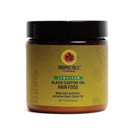 Tropic Isle Lining Hair Food 4oz - Coconut Black Castor