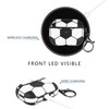 Airpods Pro Case Cover,Durable Full Protection Soccer Design Airpods Pro