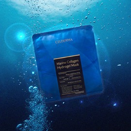 Celderma Marine Collagen Hydrogel Mask (Pack of 3) / 셀더마 마린 콜라겐 하이드로겔 마스크 (3매입)