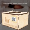 9 Egg Incubator Smart Pine Wood Efficient Thermostat Water Bed