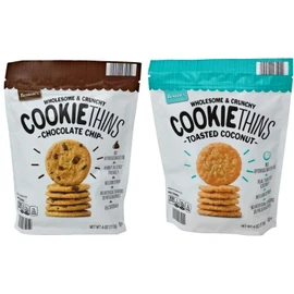 Benton's Wholesome and Crunchy Cookie Thins Chocolate Chip and Coconut Pack of 2