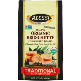 Alessi Organic Traditional Bruschette, 8Count