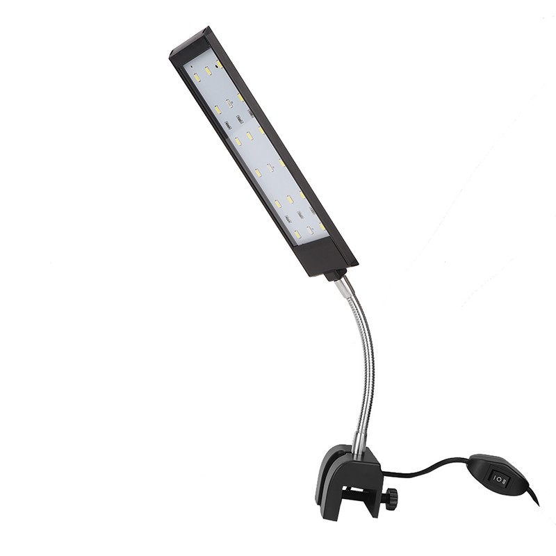 Aquarium Fish Tank Led Light for Water Plants Lamp Clip