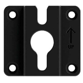 MS1638BLK Outdoor Quick Disconnect Wall Plate TV Mounts, Easy On/Off (Replaces MS1066BLK)