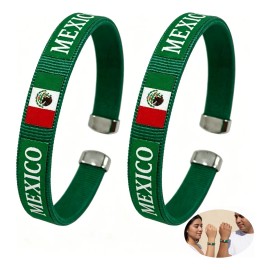 2026 Pulseras De Apoyo Para La Copa Mundial De La México 2pz