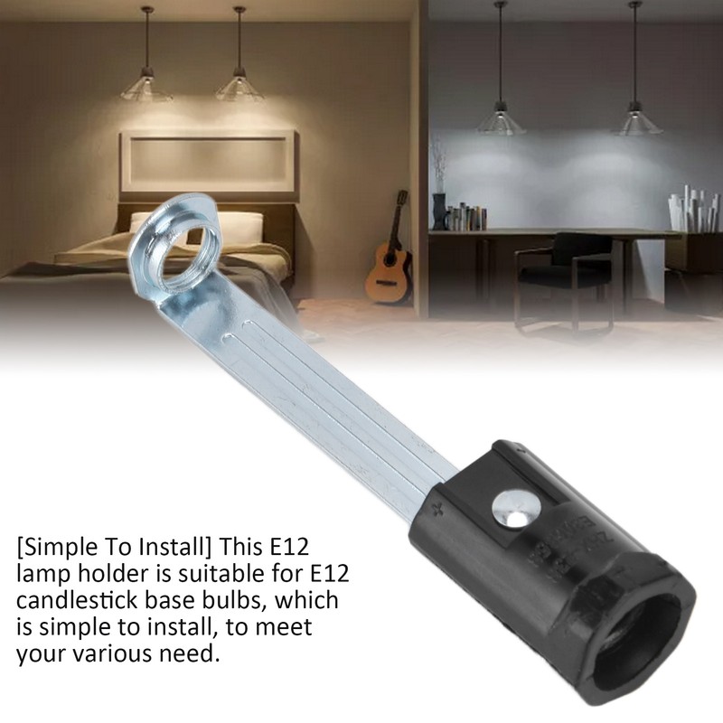 10PCS 125V E12 Lamp Holder E12 Hanging Light Lampholder Lamp