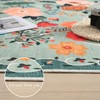 Rugcomf Area Rug 4x6 Rug Washable Boho Rugs Non Slip