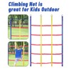 Rainbow Craft Ninja Warrior Hanging Climbing Obstacle Course Set