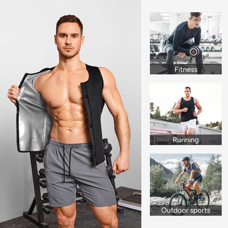[MAX] Nebility Springtok Mens Sauna Catapul Suit Shapewear Sports Fitness