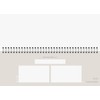 rido/idé Landscape appointment book Young Line (2025) "Cloudy Mountains", 2