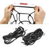 Redes Malla Moto Sujetar Casco Portabulto Cuerda Gancho 4pcs