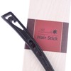 Breezelike Handmade Carved Ebony (Black Sandalwood) Hair Stick: Waves