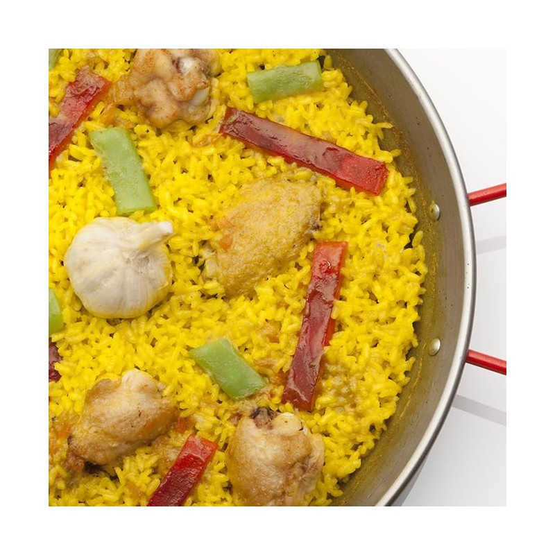 Carmencita. Rice and Seasoning. Includes Paellero seasoning. 604g (21.31oz)