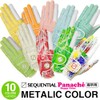 SEQUENTIAL (Golf Gloves) PANACHE Metallic Color Gloves for Both Hands